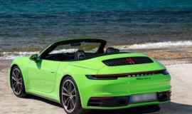 car hire Porsche 992 4s 