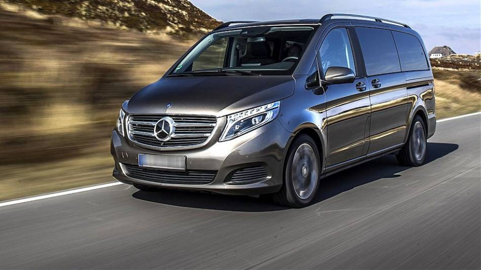 car hire V Class Extra-long (8 seater)